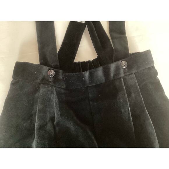 black velvet bloomer style overall/jumper knee length toddler - Picture 4 of 7